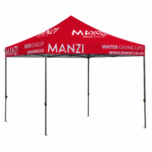 Gazebo 2M X 2M - Skin And Frame - Red