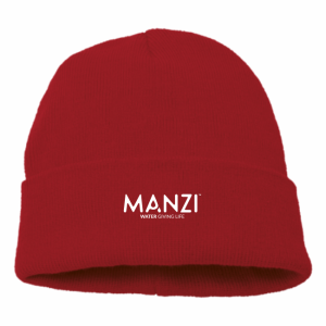 Knitted Banie - Red