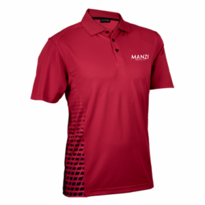 Mens Uv Tech Golfer - Red